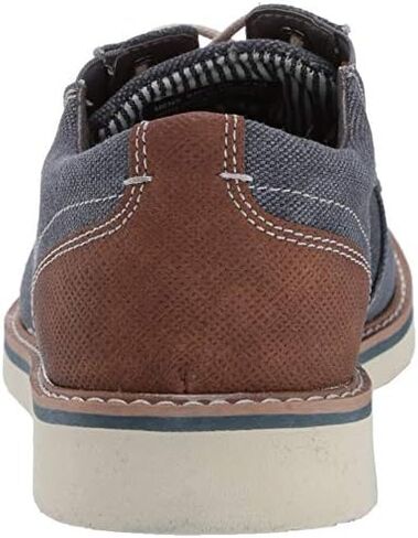 Nunn Bush Men's Barklay Canvas Plain Toe Oxford Lace Up in Kuwait