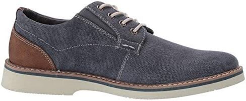 Nunn Bush Men's Barklay Canvas Plain Toe Oxford Lace Up in Kuwait