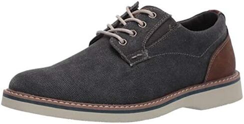 Nunn Bush Men's Barklay Canvas Plain Toe Oxford Lace Up in Kuwait