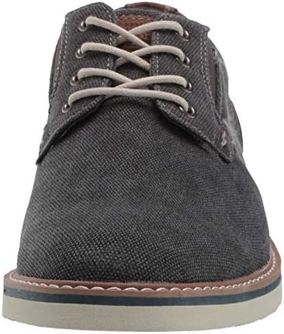 Nunn Bush Men's Barklay Canvas Plain Toe Oxford Lace Up in Kuwait