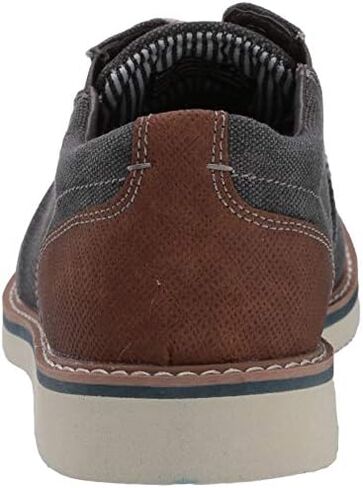 Nunn Bush Men's Barklay Canvas Plain Toe Oxford Lace Up in Kuwait