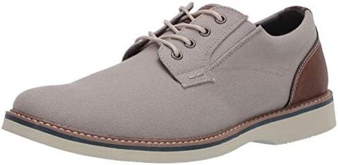 Nunn Bush Men's Barklay Canvas Plain Toe Oxford Lace Up in Kuwait