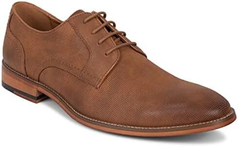 Kenneth Cole Men's Unlisted Dress Shoes Cheer Buck Classic Cap-Toe Lace-Up Memory Foam Insole in Saudi Arabia