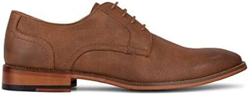 Kenneth Cole Men's Unlisted Dress Shoes Cheer Buck Classic Cap-Toe Lace-Up Memory Foam Insole in Saudi Arabia