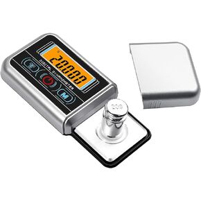 نيوتيك مقياس قوة قلم دوار احترافي 0.005 غرام/100 غرام مع شاشة LCD باضاءة خلفية لخرطوشة فونو تونيرم، غير مغناطيسي وعالي الدقة in Kuwait