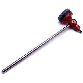 Stainless Steel Shaft Bass Drum Beater Pedal Hammer Felt Beater Head Percussion Instrument Parts (Black)