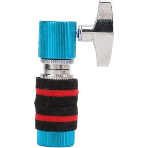 Hi Hat Clutch, Jazz Drum Clutch Wear Resistant Metal Hi Hat Stand Post Cymbal Standard Jazz Drum Parts Accessories(Blue) Performance Accessory