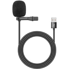 مكوبلوس ميكروفون كمبيوتر ماك، توصيل وتشغيل USB، ميكروفون كمبيوتر بمشبك للتعليق على طية الصدر، ميكروفون USB لافالير لاجهزة اللابتوب والبث الصوتي والالعاب والبث المكتبي in Kuwait