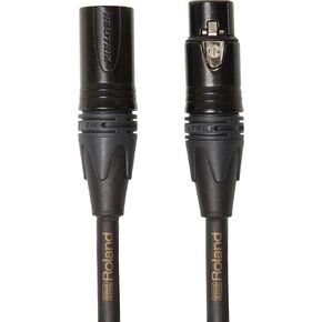 Roland Black Series Heavy-duty XLR Microphone Cable, 5-Feet