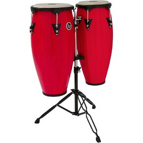 LP City Conga Set with Stand Red in Kuwait