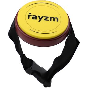 وسادة تدريب طبلة الركبة من Rayzm، وسادة طبلة محمولة على الساق مع ملمس طبلة حقيقي، وسادة سيليكون 4 بوصات (10.2 سم) - سريعة الاستجابة وهادئة، يمكن تركيبها على حامل طبلة قياسي 8 مم in Kuwait