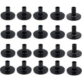 أكمام واقفة من الصنج، 20 قطعة من إكسسوارات الطبلة البلاستيكية ذات الأكمام المصنوعة من اللباد باللون الأسود in Kuwait