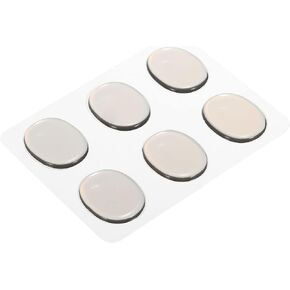 MECCANIXITY Drum Dampeners Gel Pads Silicone Drum Silencers Drum Dampeners Moon Gels Black 31x25x2.8mm for Drums Cymbals Tone Control Pack of 6 in Saudi Arabia