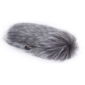comica CVM-MF2 Outdoor Microphone Furry Windscreen Muff Professional Wind Cover Compatible with CVM-V30 LITE Shotgun Video Microphone in Saudi Arabia