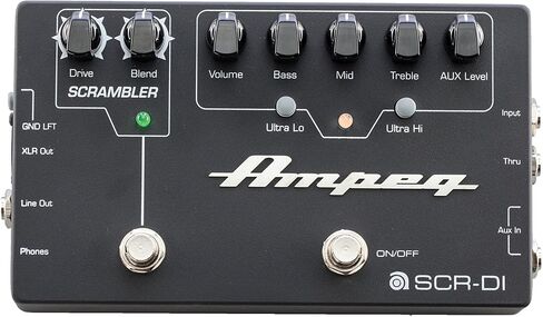 Ampeg Scrambler Bass Overdrive Pedal (ScramblerPedd1) in Saudi Arabia