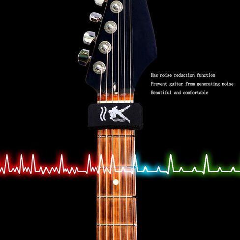 Rockhouse String Muter, Universal Guitar Fret Dampener, String Wraps for String Instruments-Single Pack(Star sign-Gemini) in Saudi Arabia