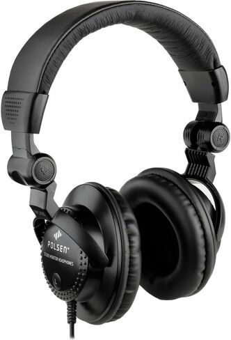 Tascam DR-07X مسجل صوت رقمي ستيريو محمول مع سماعات رأس Polsen HPC-A30 Studio Monitor، وبطاقة microSDHC سعة 32 جيجابايت وحزمة حامل ثلاثي القوائم in Kuwait