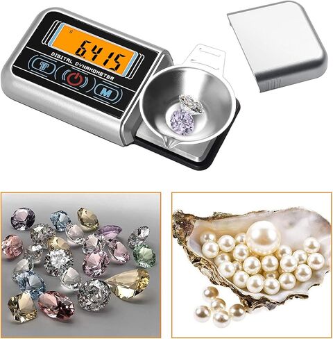 نيوتيك مقياس قوة قلم دوار احترافي 0.005 غرام/100 غرام مع شاشة LCD باضاءة خلفية لخرطوشة فونو تونيرم، غير مغناطيسي وعالي الدقة in Kuwait