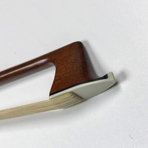 فن شعر الحصان الأبيض الغير مبيّض من WinsterBow D. Peccatte نسخة بيرنامبوكو من خشب الأبنوس رقم VN210 (4/4) in Kuwait