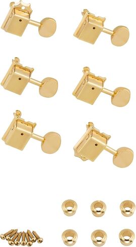 Fender Vintage-Style Strat/Tele Tuners, Gold (6) Electric Guitar Tuning Key (0053276049) in Saudi Arabia
