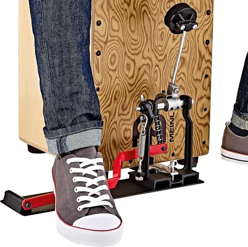 Meinl Percussion Direct Drive Heel Activated Pedal, Adjustable Spring Tension-Mount Fits Cajons up to 12 1/4" Depth, 2-Year Warranty (TMSTCP-2) in Saudi Arabia