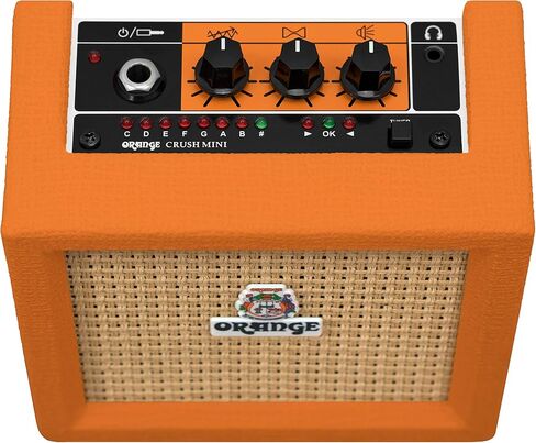Orange Crush Mini Guitar Combo Amplifier - Black Bundle with Instrument Cable, Picks, and Austin Bazaar Polishing Cloth in Kuwait