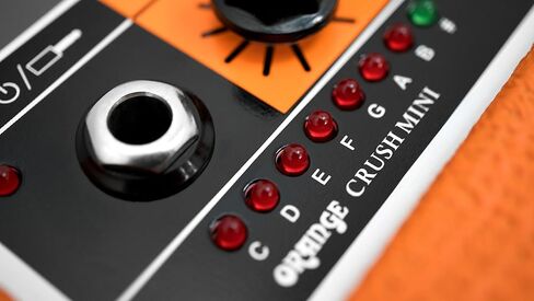 Orange Crush Mini Guitar Combo Amplifier - Black Bundle with Instrument Cable, Picks, and Austin Bazaar Polishing Cloth in Kuwait