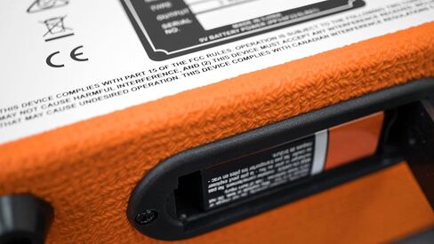 Orange Crush Mini Guitar Combo Amplifier - Black Bundle with Instrument Cable, Picks, and Austin Bazaar Polishing Cloth in Kuwait