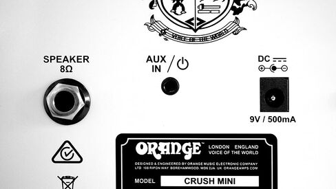 Orange Crush Mini Guitar Combo Amplifier - Black Bundle with Instrument Cable, Picks, and Austin Bazaar Polishing Cloth in Kuwait