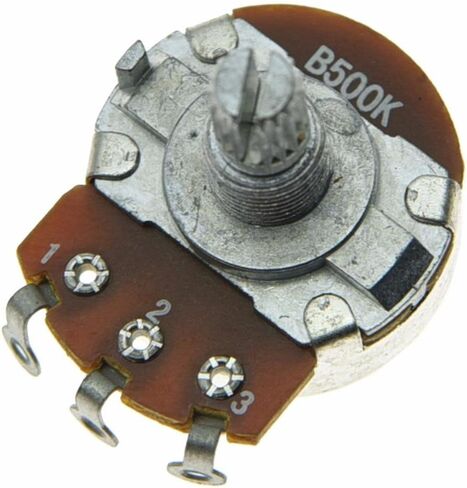 Dopro 5pcs Audio Guitar Pots Tone 250K Electric Guitar Large Pots 24mm Base with Short Split Shaft Guitar Potentiometer A250K in Saudi Arabia
