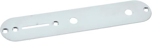 Dopro Tele Guitar Control Plate with 25/64" Diameter Pot Holes for Telecaster Guitar with CTS Pots Chrome in Saudi Arabia