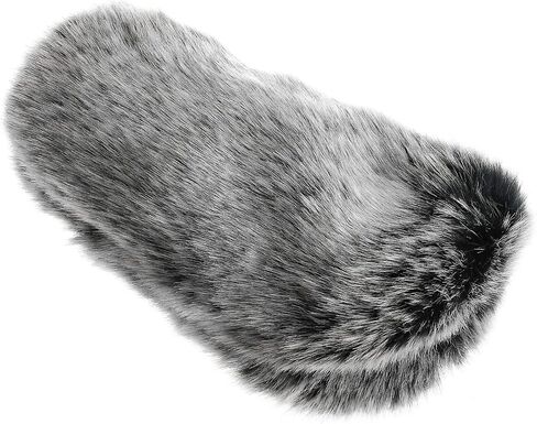 SUNMON Microphone Furry Windscreen, Dead Cat Wind Muff Mic Windshield Fur Foam Cover as Pop Filter Compatible with Rode VideoMic GO Camera Microphone in Saudi Arabia