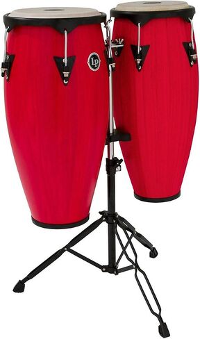 LP City Conga Set with Stand Red in Saudi Arabia