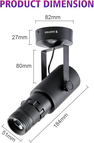 ضوء Pinspot بقدرة 20 واط مع 4 فتحات - مصباح كشاف كروي بمرآة للتحكم عن بعد - 13 في 1 مصباح كشاف RGBW فائق السطوع للحفلات، DJ، الديسكو، البار، النادي، الزفاف in Kuwait
