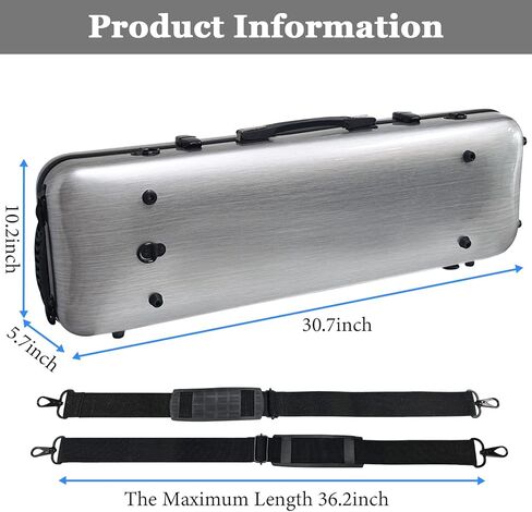 حافظة لجهاز AKAI Professional EWI 5000/4000S & Roland ae-10، حقيبة كبيرة لآلات النفخ الإلكترونية، حماية مثالية، ملحقات أدوات النفخ الإلكترونية للتخزين (أسود) in Kuwait