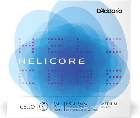 D'Addario Helicore Cello Single A String, 1/2 Scale, Medium Tension in Saudi Arabia