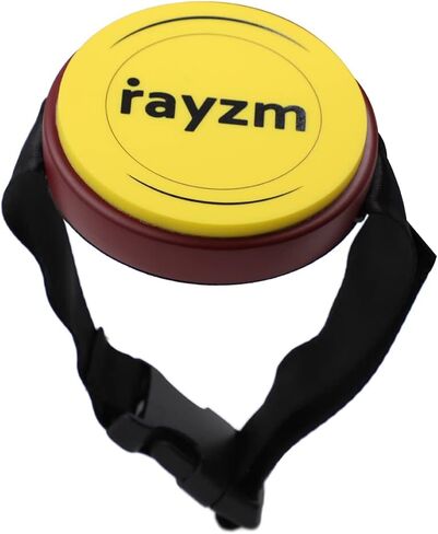 وسادة تدريب طبلة الركبة من Rayzm، وسادة طبلة محمولة على الساق مع ملمس طبلة حقيقي، وسادة سيليكون 4 بوصات (10.2 سم) - سريعة الاستجابة وهادئة، يمكن تركيبها على حامل طبلة قياسي 8 مم in Kuwait