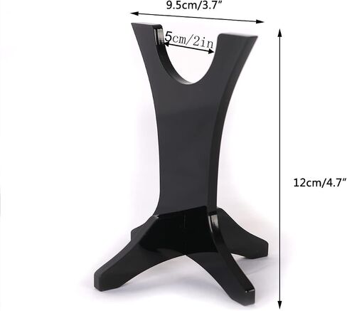 flute stand desktop flute stand desktop flute display stand acrylic flute stand for flute indian flute organization storage display (Black 1) in Saudi Arabia