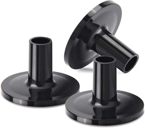 أكمام واقفة من الصنج، 20 قطعة من إكسسوارات الطبلة البلاستيكية ذات الأكمام المصنوعة من اللباد باللون الأسود in Kuwait