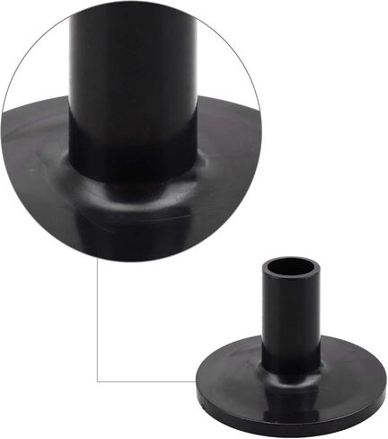 أكمام واقفة من الصنج، 20 قطعة من إكسسوارات الطبلة البلاستيكية ذات الأكمام المصنوعة من اللباد باللون الأسود in Kuwait