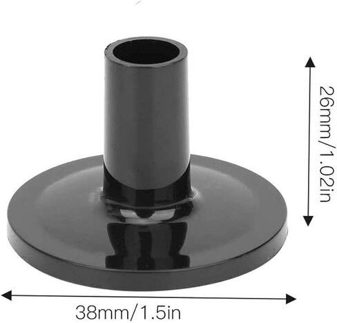 أكمام واقفة من الصنج، 20 قطعة من إكسسوارات الطبلة البلاستيكية ذات الأكمام المصنوعة من اللباد باللون الأسود in Kuwait