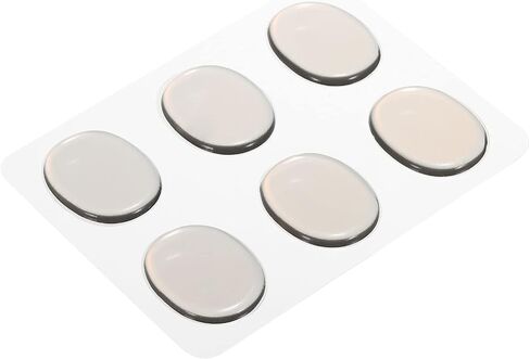 MECCANIXITY Drum Dampeners Gel Pads Silicone Drum Silencers Drum Dampeners Moon Gels Black 31x25x2.8mm for Drums Cymbals Tone Control Pack of 6 in Kuwait