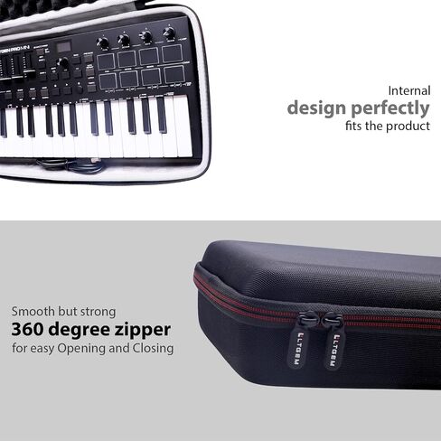 جراب LTGEM صلب لجهاز M-Audio Oxygen Pro Mini - 32 مفتاح USB MIDI لوحة مفاتيح in Saudi Arabia