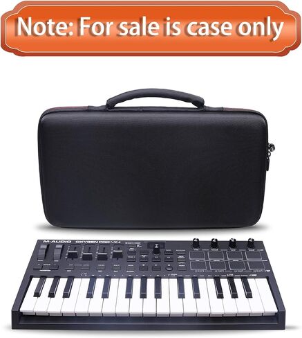 جراب LTGEM صلب لجهاز M-Audio Oxygen Pro Mini - 32 مفتاح USB MIDI لوحة مفاتيح in Saudi Arabia
