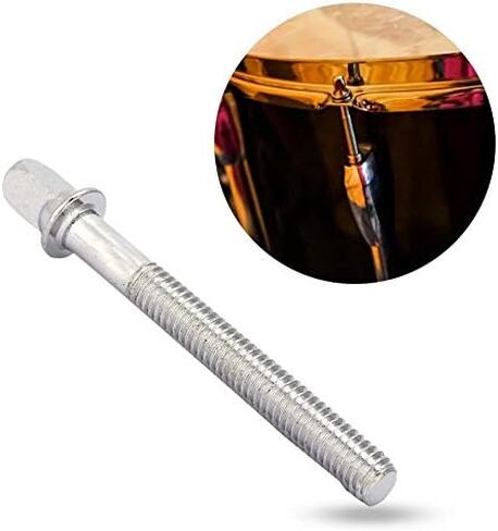 6Pcs Screw Rods, 60mm Drum Tight Screw Tension Rods Percussion Replacement Accessory in Saudi Arabia