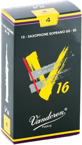 Vandoren SR7125 Soprano Sax V16 Reeds Strength 2.5; Box of 10 in Saudi Arabia