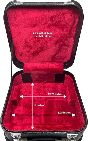 حافظة أكورديون صلبة من الخشب الرقائقي الفاخر من Alacran Pro، APC-3112 تناسب الجميع و31 زر أكورديون in Kuwait
