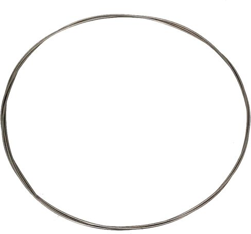 Yibuy 1m 13# Silver Color Piano Music Wire Musical Instruments Accessories and Parts for Replacement of Broken Strings in Saudi Arabia
