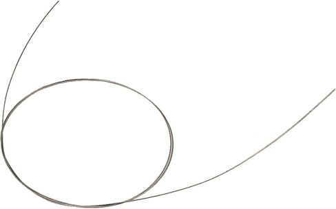 Yibuy 1m 13# Silver Color Piano Music Wire Musical Instruments Accessories and Parts for Replacement of Broken Strings in Saudi Arabia