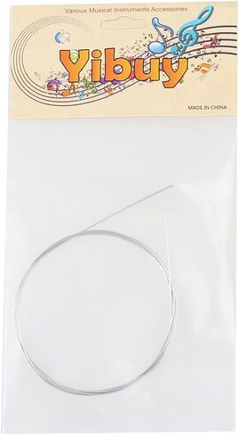 Yibuy 1m 13# Silver Color Piano Music Wire Musical Instruments Accessories and Parts for Replacement of Broken Strings in Saudi Arabia